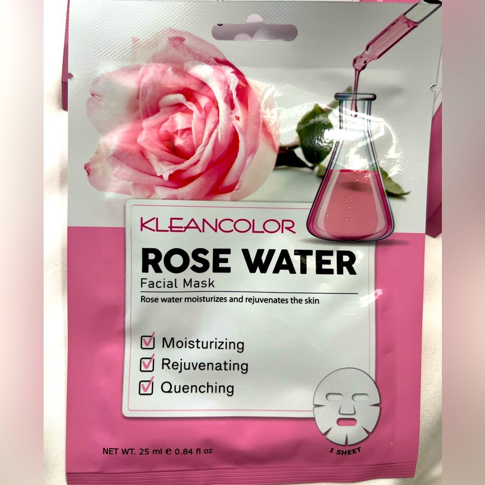 Rose Water Facial Mask by Kleancolor